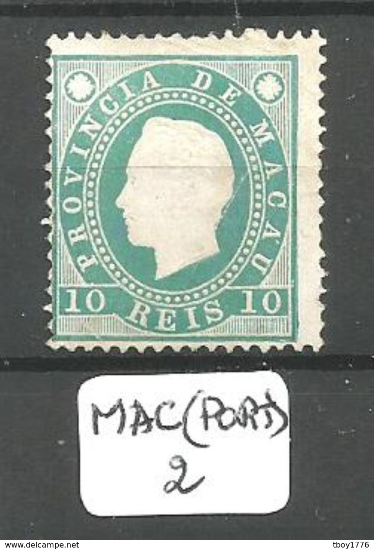 MAC (PORT) Mun 33 YT 33(B)  (*) Dent 13 1/2 - Nuevos