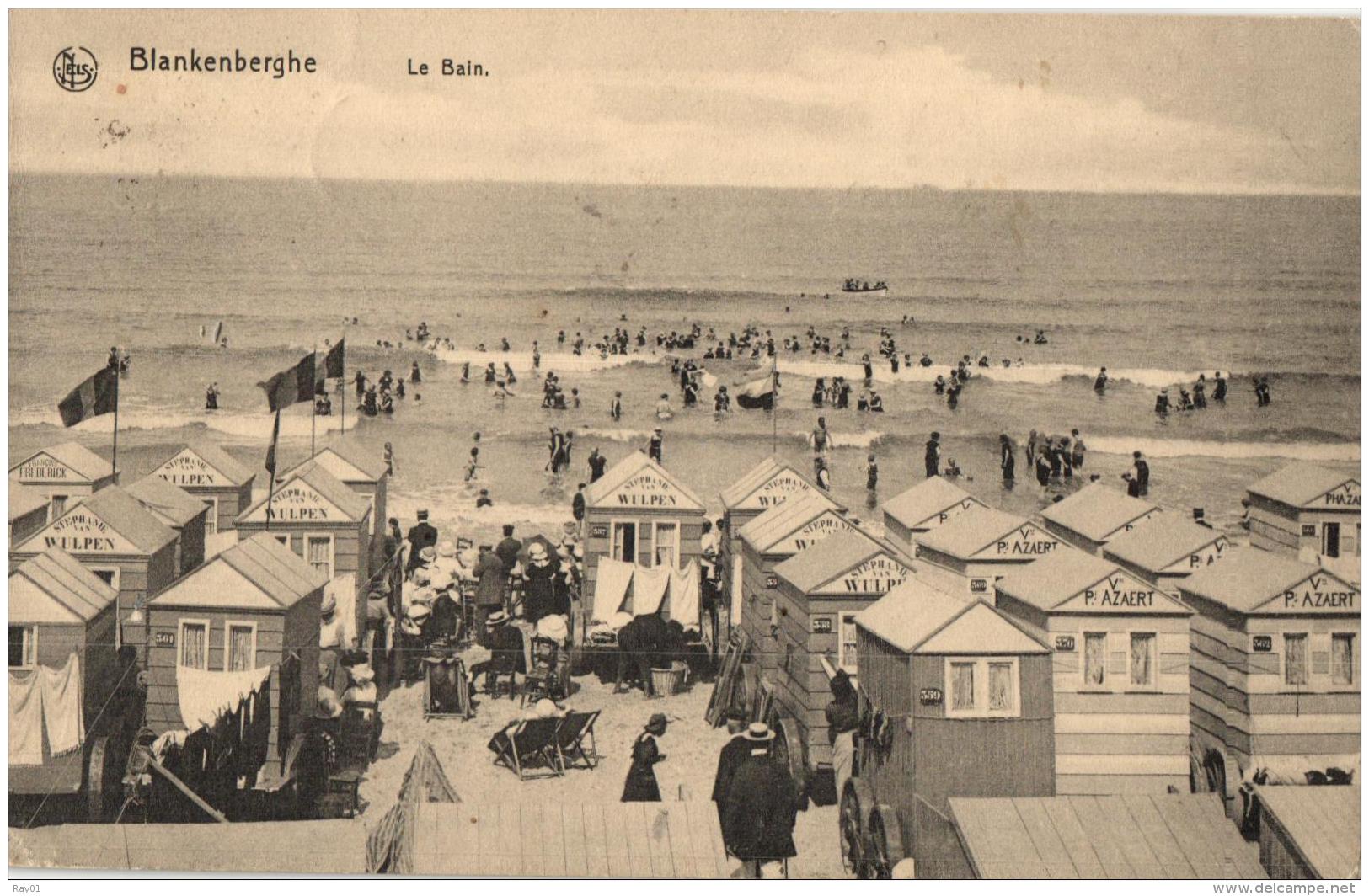 BELGIQUE - FLANDRE OCCIDENTALE - BLANKENBERGHE - Le Bain. - Blankenberge