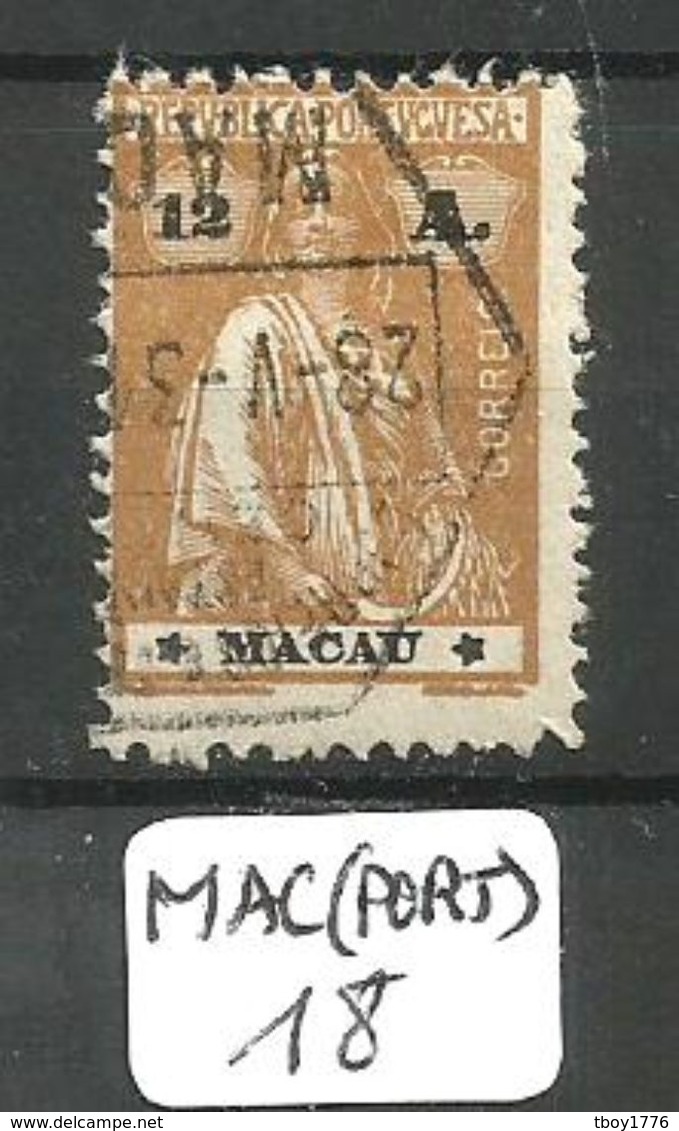 MAC (PORT) Mun 218 Type III - IV  YT 218 (A) Dent 12 * 11 1/2  Ob - Gebruikt