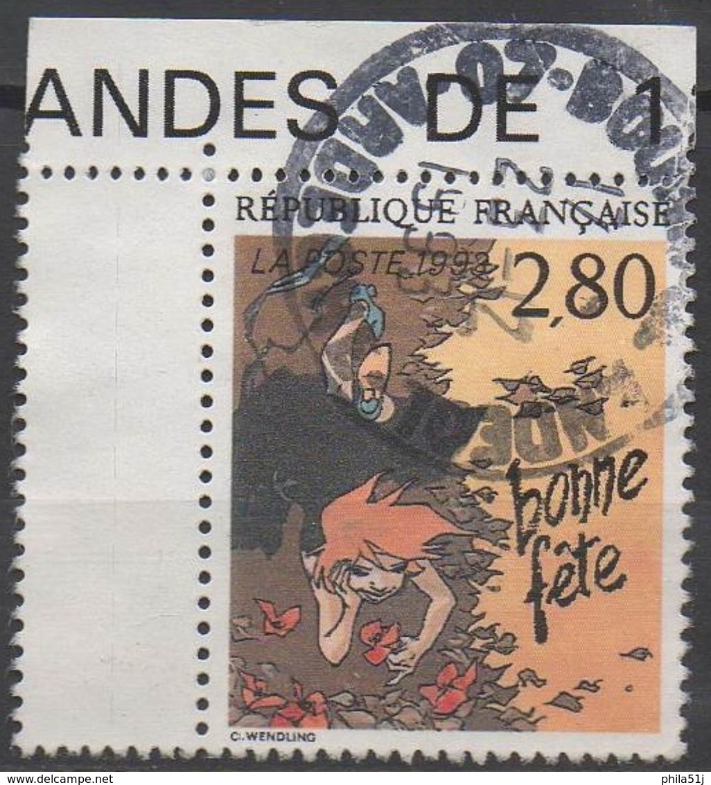 FRANCE  1993 --- N°2836 ---OBL VOIR SCAN - Gebraucht