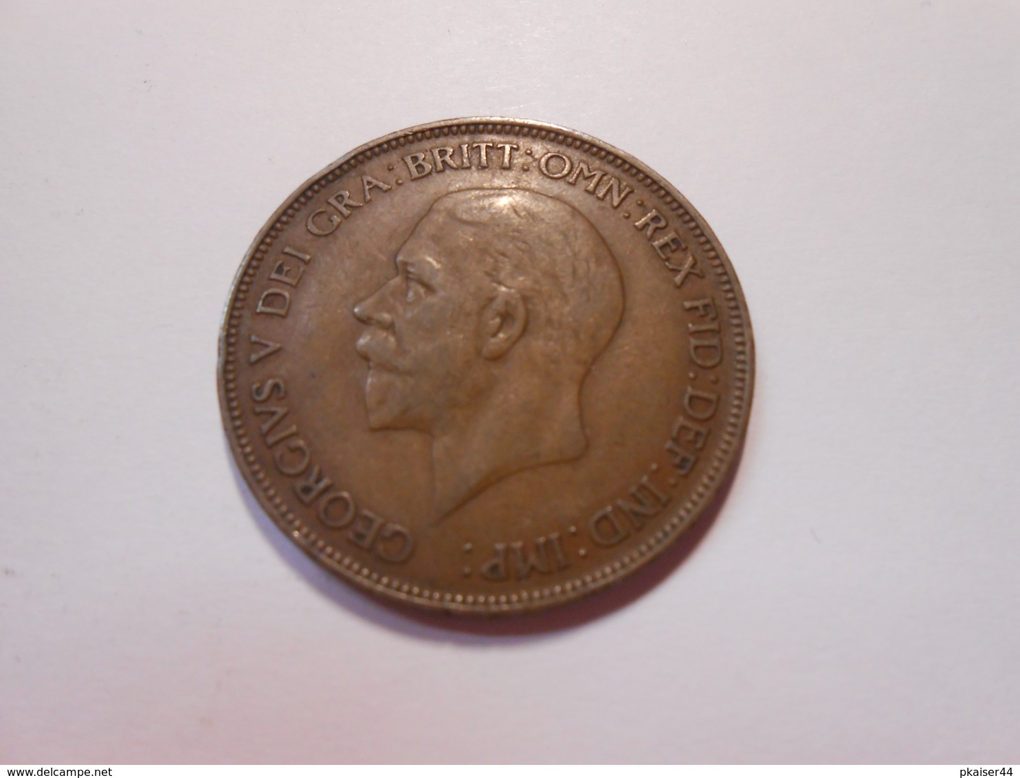 Grossbritannien  One Penny  1929  King Georg V - V S - D. 1 Penny