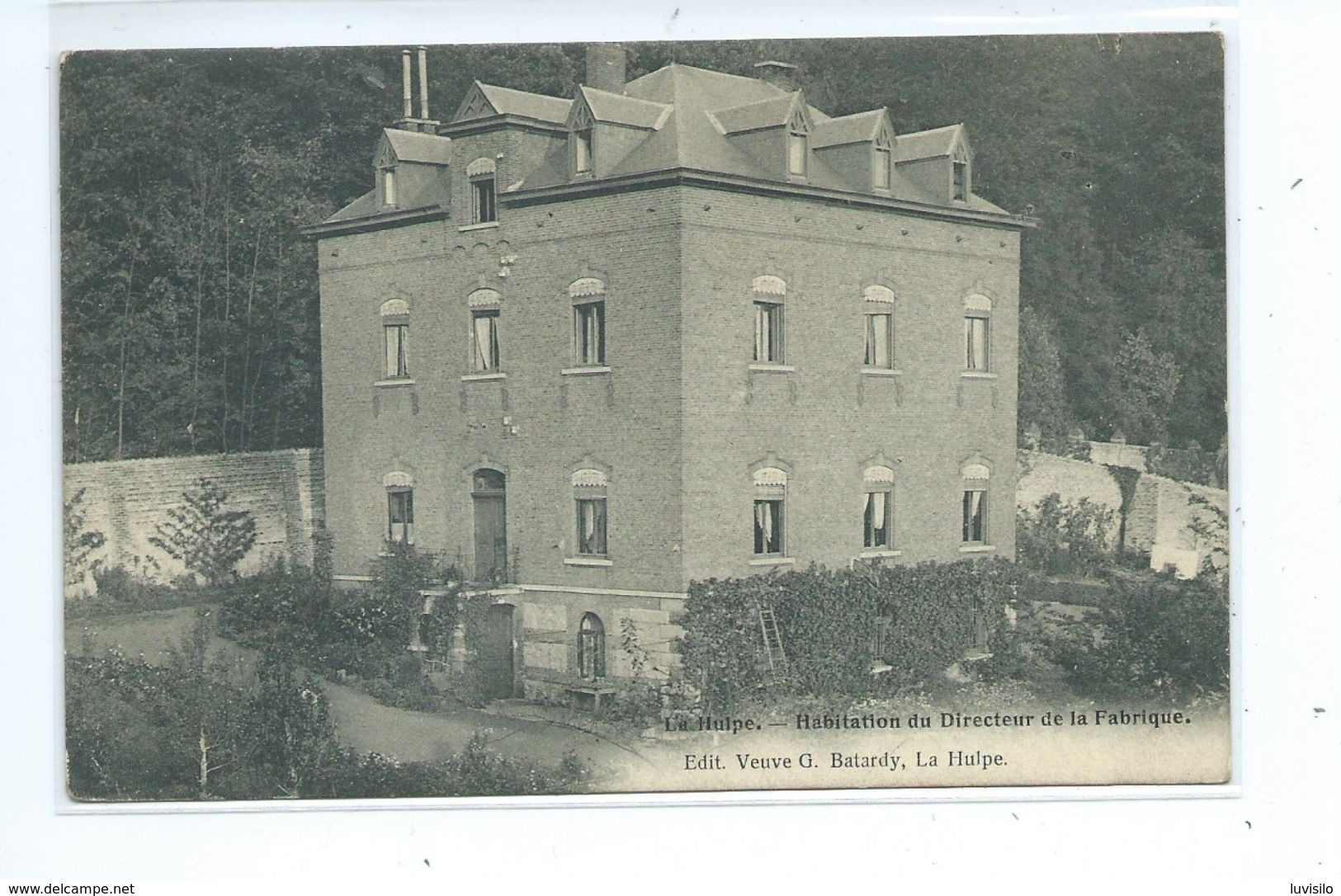 La Hulpe Habitation Du Directeur De La Fabrique ( Très Rare ) - La Hulpe