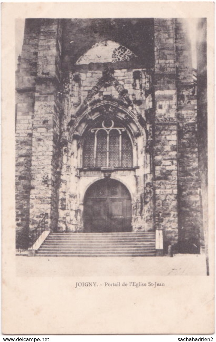 89. JOIGNY. Portail De L'Eglise St-Jean - Joigny