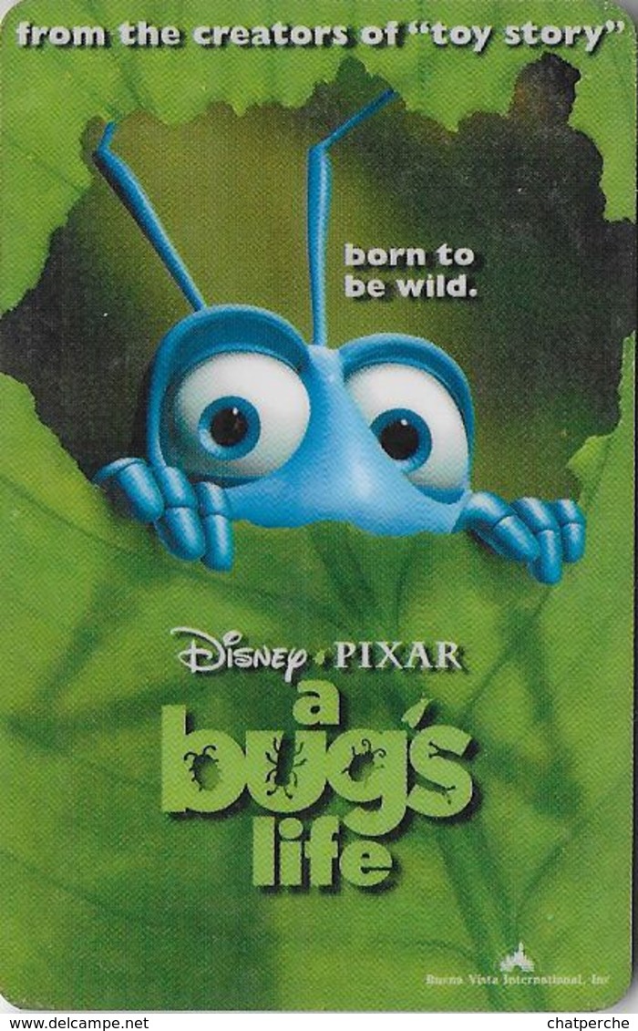 THAÏLANDE CINECARTE PHONECARD CARTE BANDE MAGNETIQUE A BUG'S LIFE  12/1999  MAJOR CINEPLEX - Thaïlande