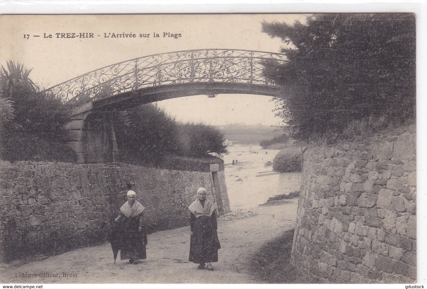 Finistère  - Le Trez-Hir - L'arrivée Sur La Plage - Other & Unclassified