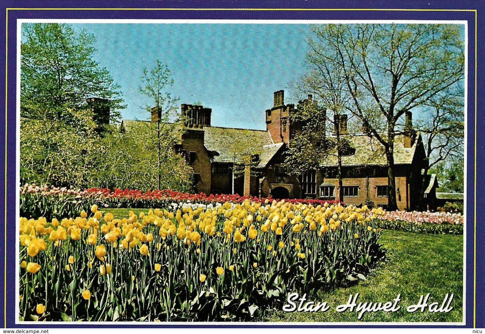 STAN HYWET HALL AND TULIPS - Akron