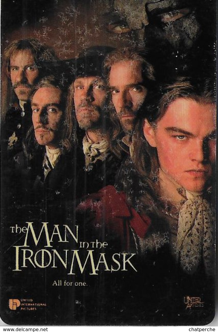 THAÏLANDE CINECARTE PHONECARD CARTE BANDE MAGNETIQUE THE MAN IN THE IRON MASK 04/1999  MAJOR CINEPLEX - Thailand