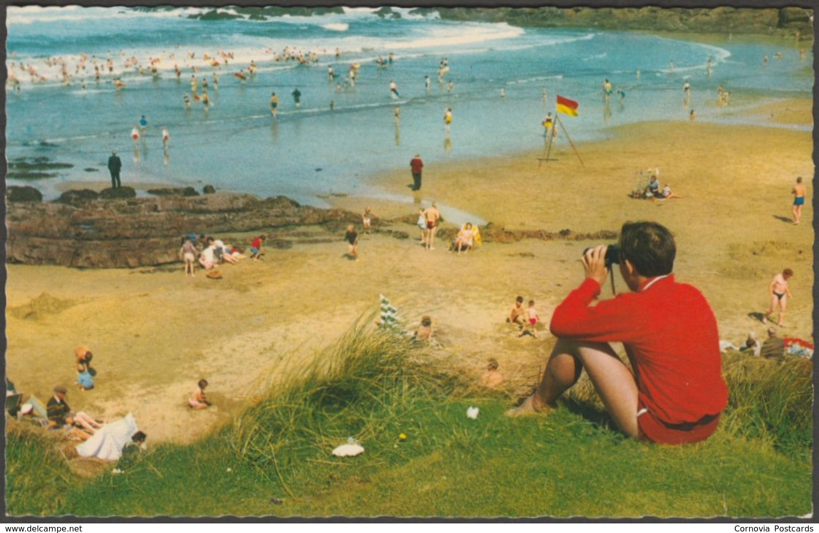 Crooklets Beach, Bude, Cornwall, C.1960s - Constance Postcard - Other & Unclassified