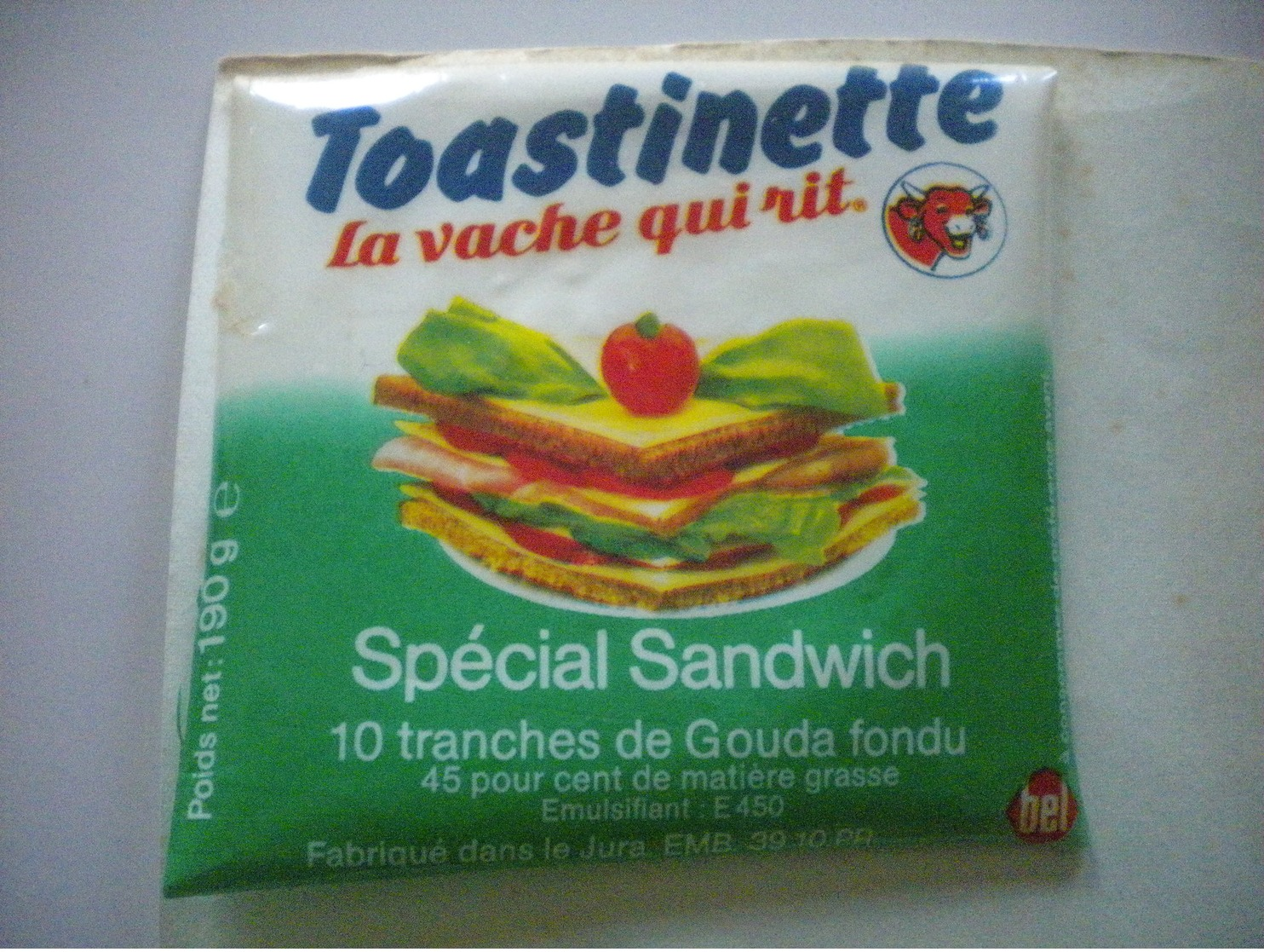 Lot De 3 étiquettes Fromage Fondu Pour Tartines BEL La Vache Qui Rit Années 1980 Toastinette Et BONBEL - Cheese