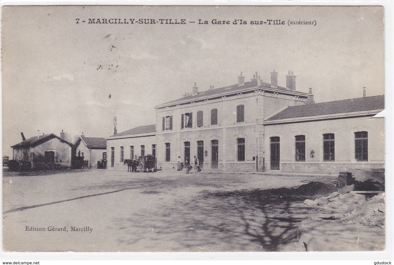 Côte-d'Or - Marcilly-sur-Tille - La Gare D'Is-sur-Tille (extérieur) - Autres & Non Classés