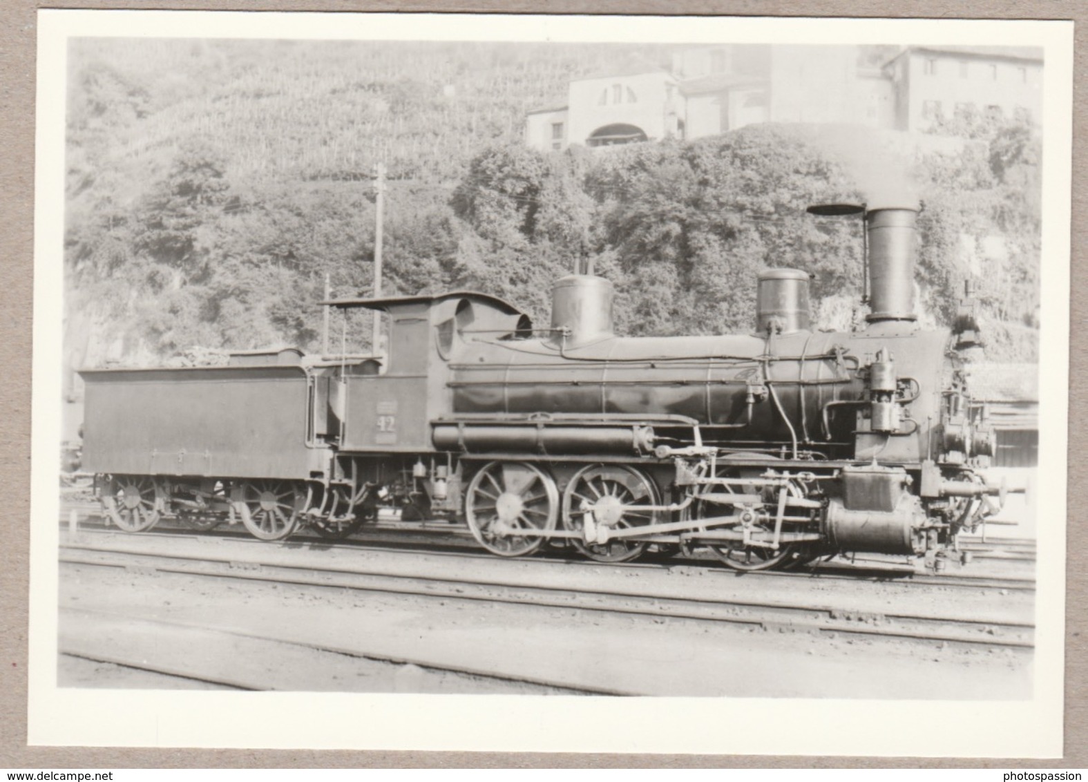 CFF Erste Gotthard-Güterzugslok D 3/3 Nr. 42, Bereit 1874 Von Den Tessiner Talbahnen Beschafft Bis 1912 Bei SBB Als 3442 - Treinen