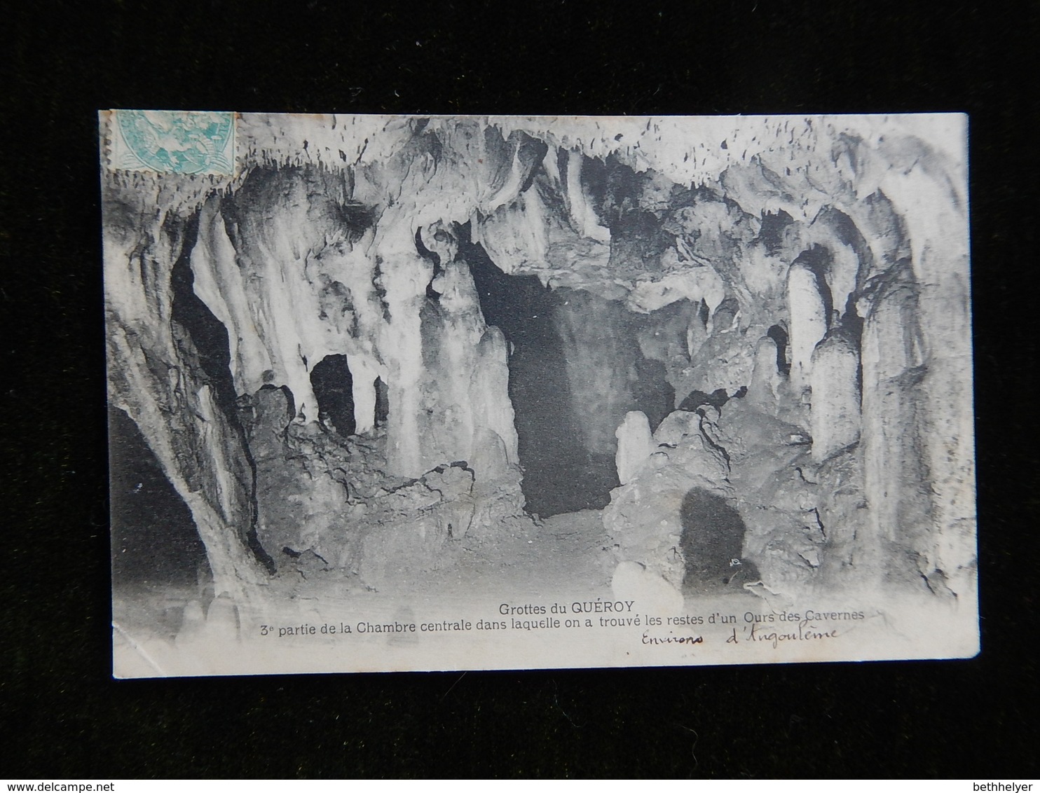 16 - Grottes Du QUEROY - 3è Partie De La Chambre Centrale Dans Laquelle On A Trouvé Les Restes D'un Ours -  R12494 - Other & Unclassified