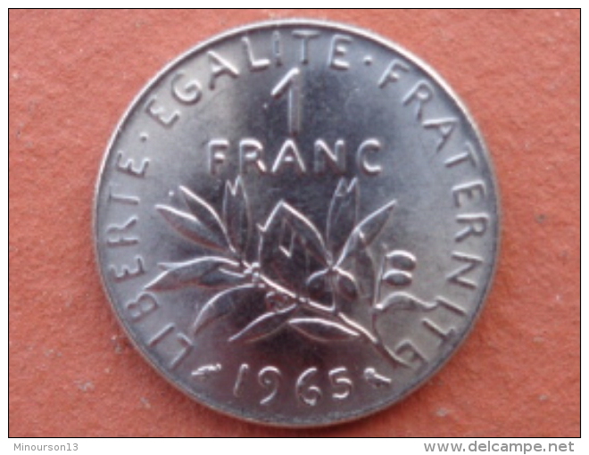 SPLENDIDE 1 FRANC 1965 GROSSE CHOUETTE - Autres & Non Classés