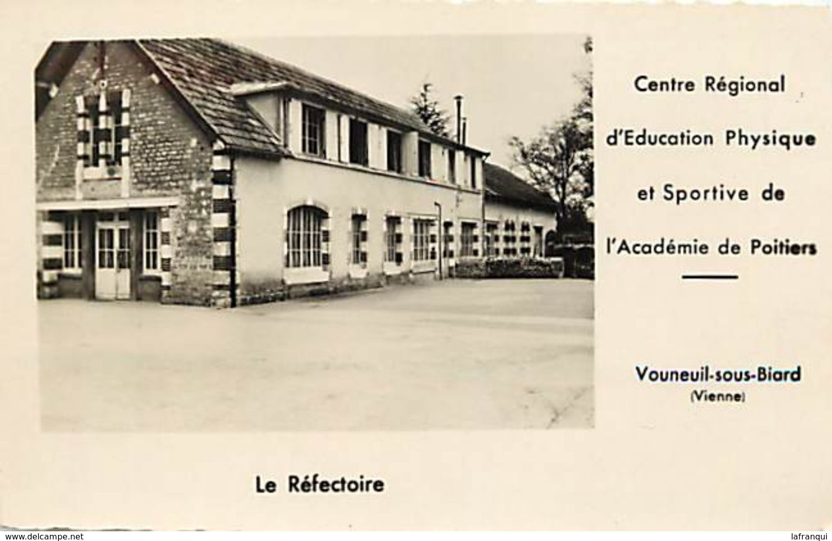 Themes Div - Ref W458- 6 Petites Vues 11cms X 7cms -centre Regional  Education Physique Et Sportive -vouneuil Sous Biard - Vouneuil Sous Biard