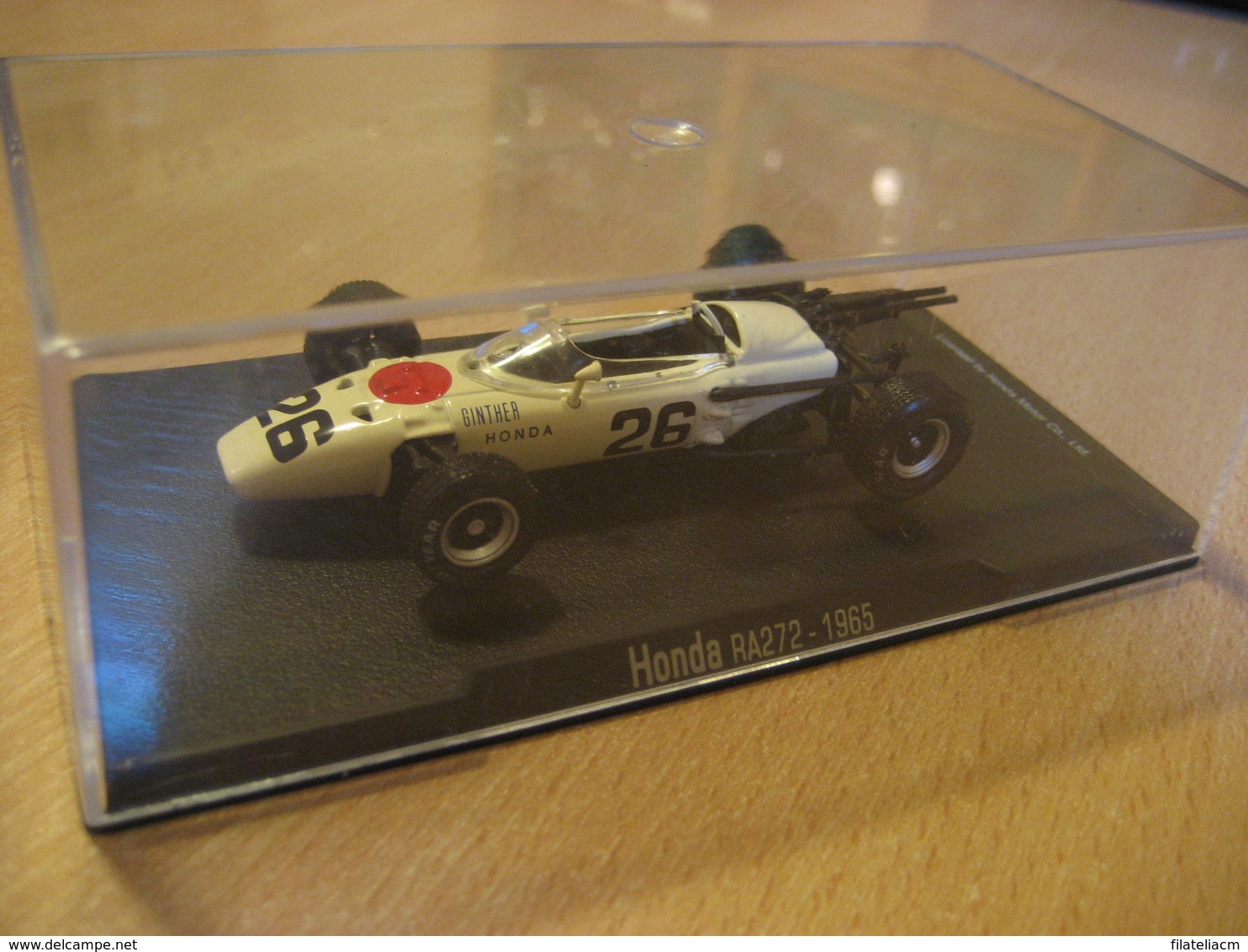 HONDA RA272 - 1965 Aprox. 8x4 Cm Boxed Vintage Miniature Auto Car F1 Honda Motor Co Ltd Good Condition - Jouets Anciens