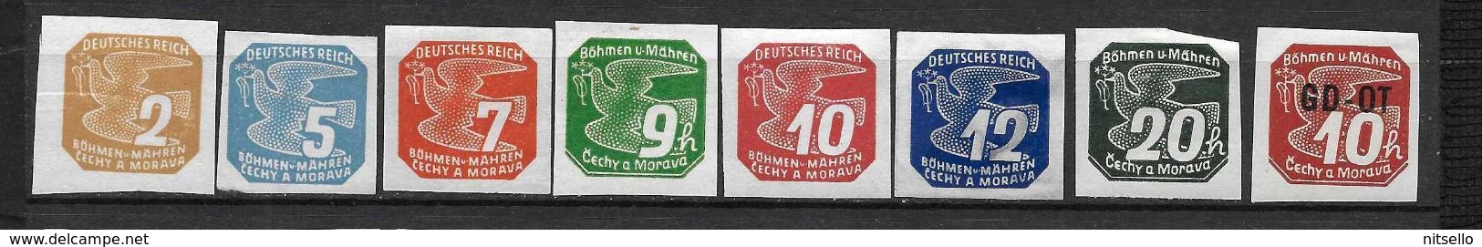 LOTE 2148  /// BOHEMIA & MORAVIA    TIMBRES POUR JOUNAUX   *MH - Usados