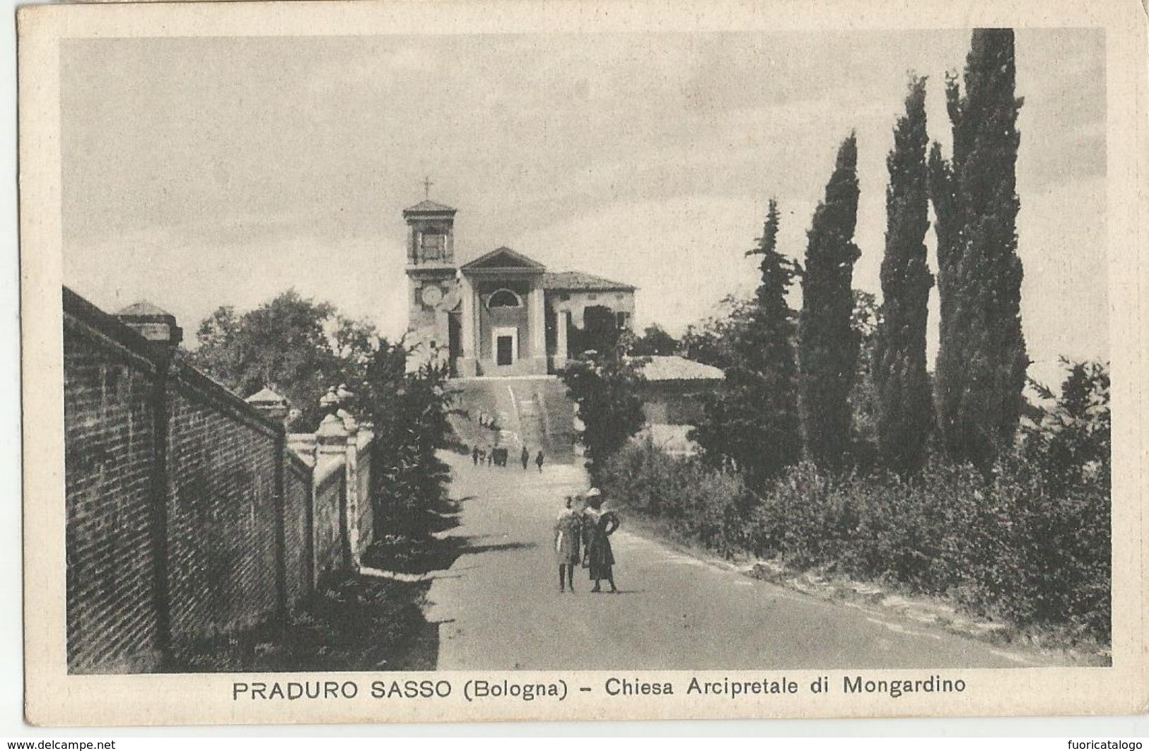 PRADURO SASSO (BOLOGNA)  CHIESA ARCIPRETALE DI MONGARDINO   -FP - Bologna