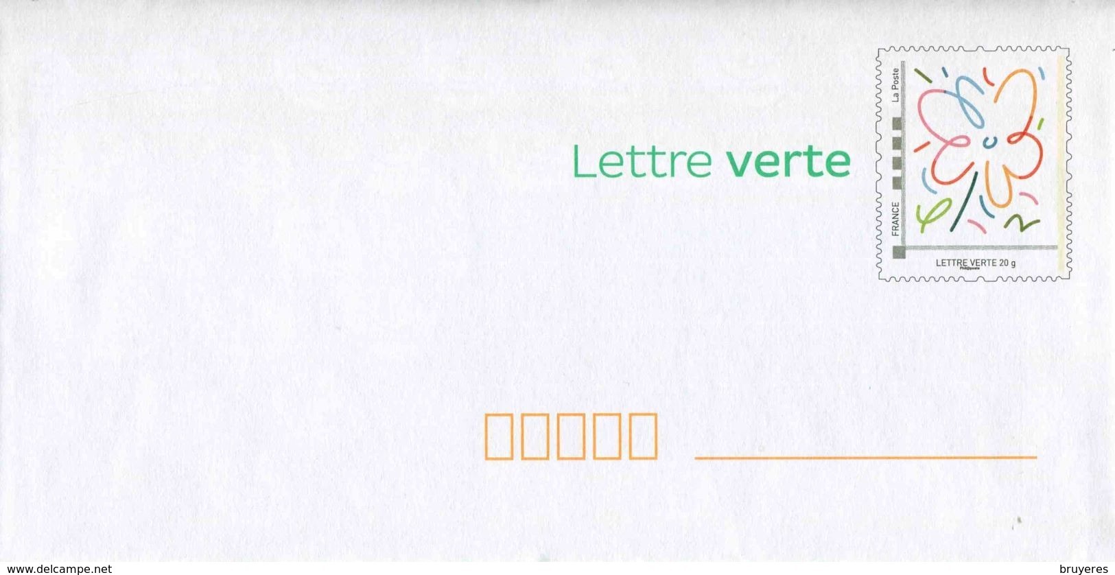 Env. "Voeux De La Poste 2017 " Neuve Avac Carte De Correspondance - Au Verso Lot B2K/16E261 - PAP:  Varia (1995-...)