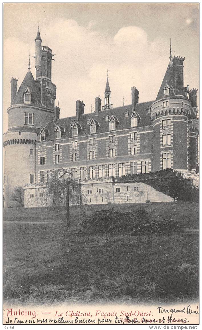 ANTOING - Le Château, Façade Sud-Ouest - Antoing