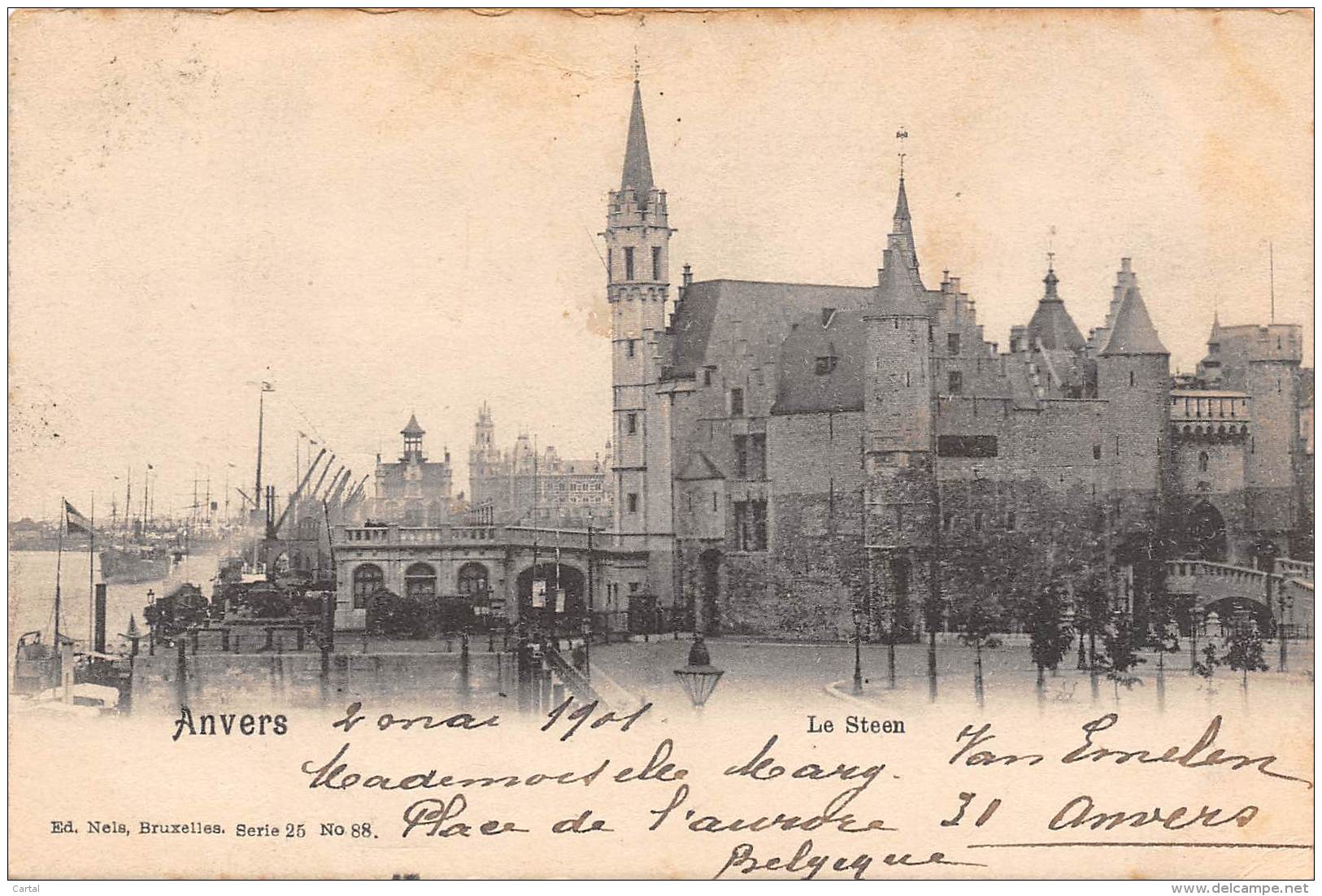 ANVERS - Le Steen - Antwerpen