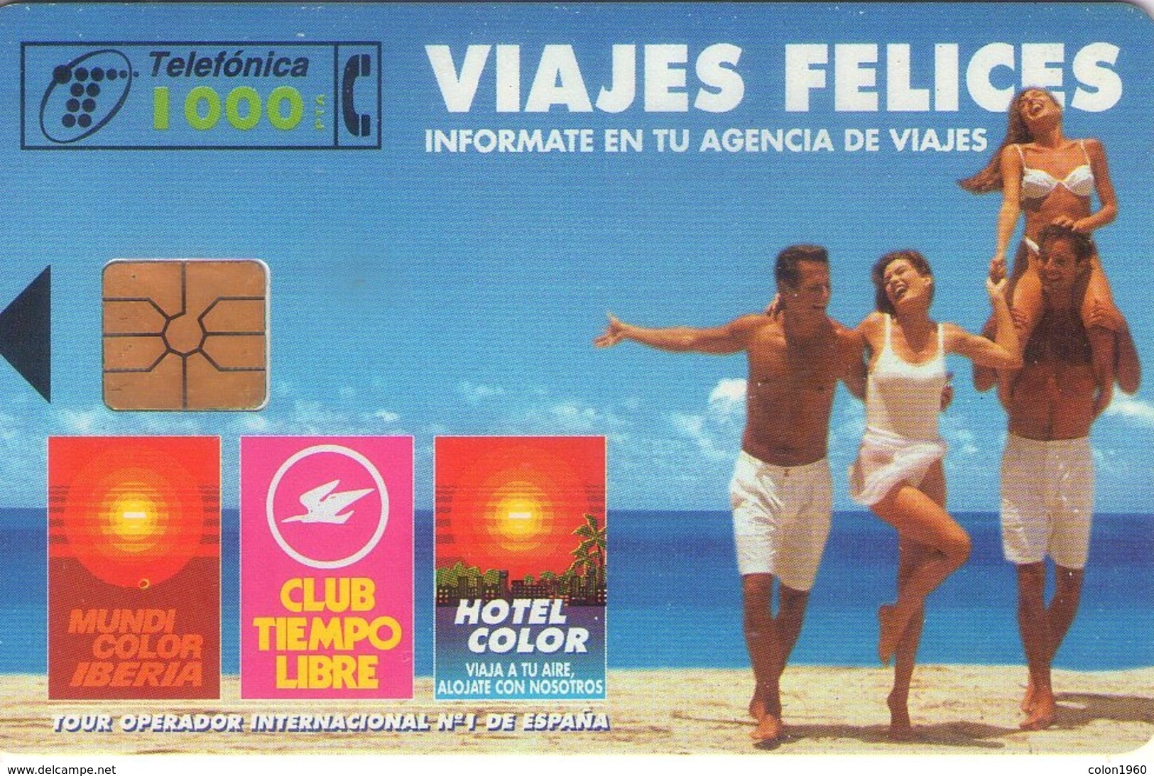 TARJETA TELEFONICA DE ESPAÑA USADA. 04.96 (404). - Private Issues