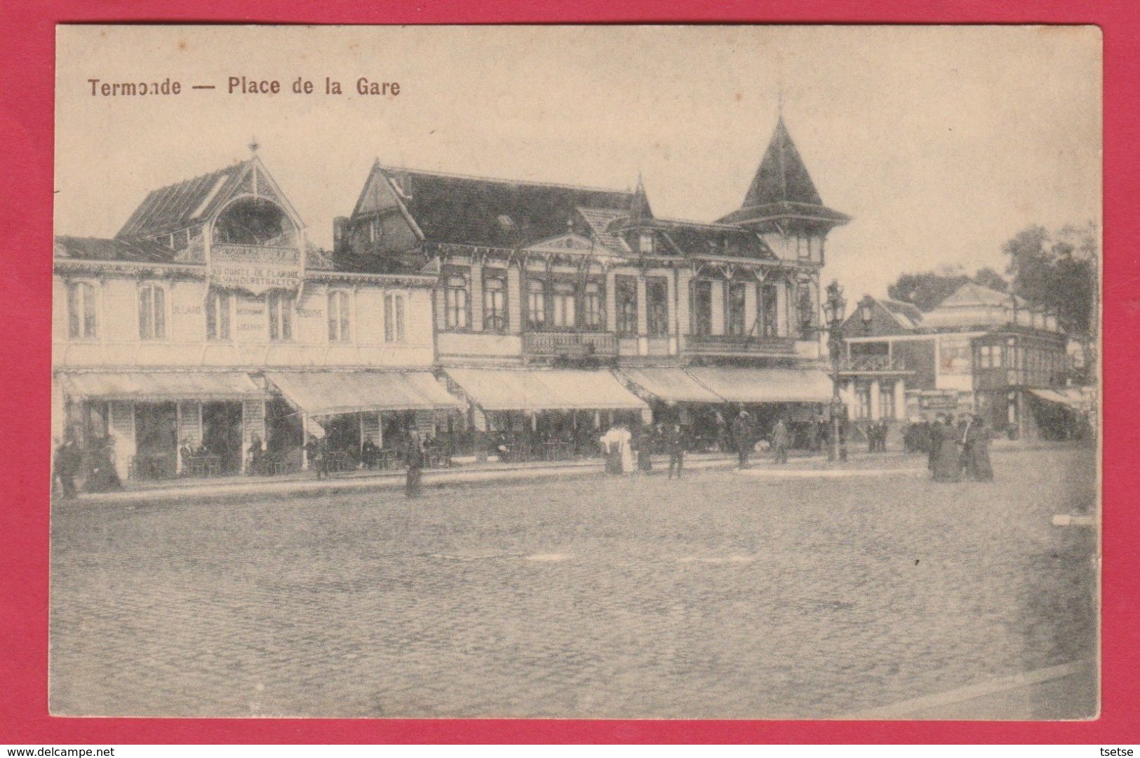 Dendermonde / Termonde - Place De La Gare ( Verso Zien ) - Dendermonde