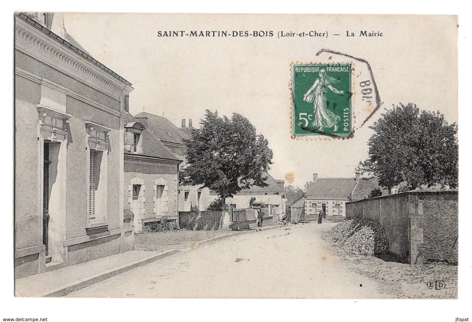 41 LOIR ET CHER - SAINT MARTIN DES BOIS La Mairie - Otros & Sin Clasificación