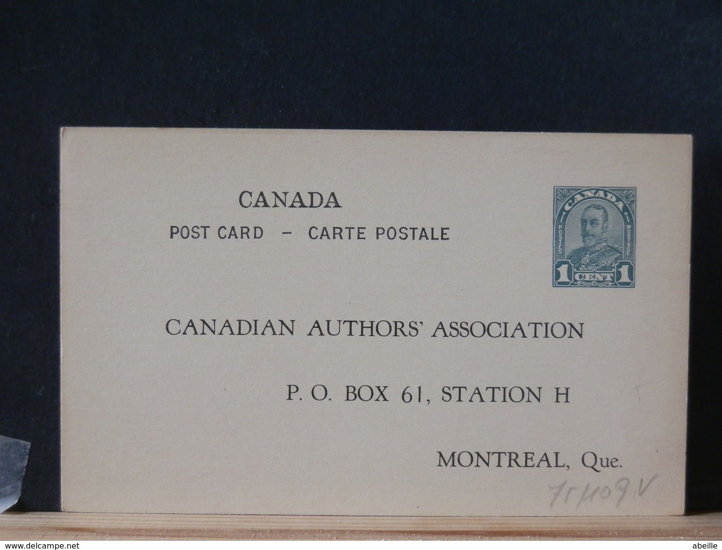 75/109   CP   CANADA PIQUAGE PRIVE - 1903-1954 Reyes