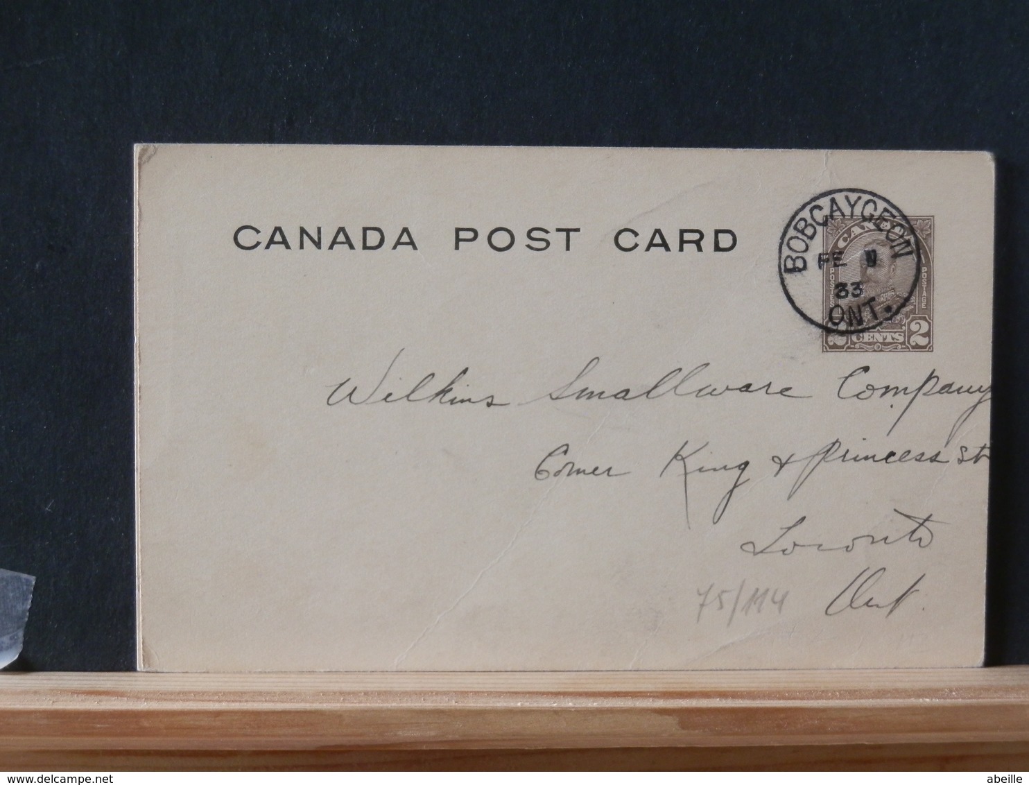 75/114   CP   CANADA   1933 - 1903-1954 Reyes