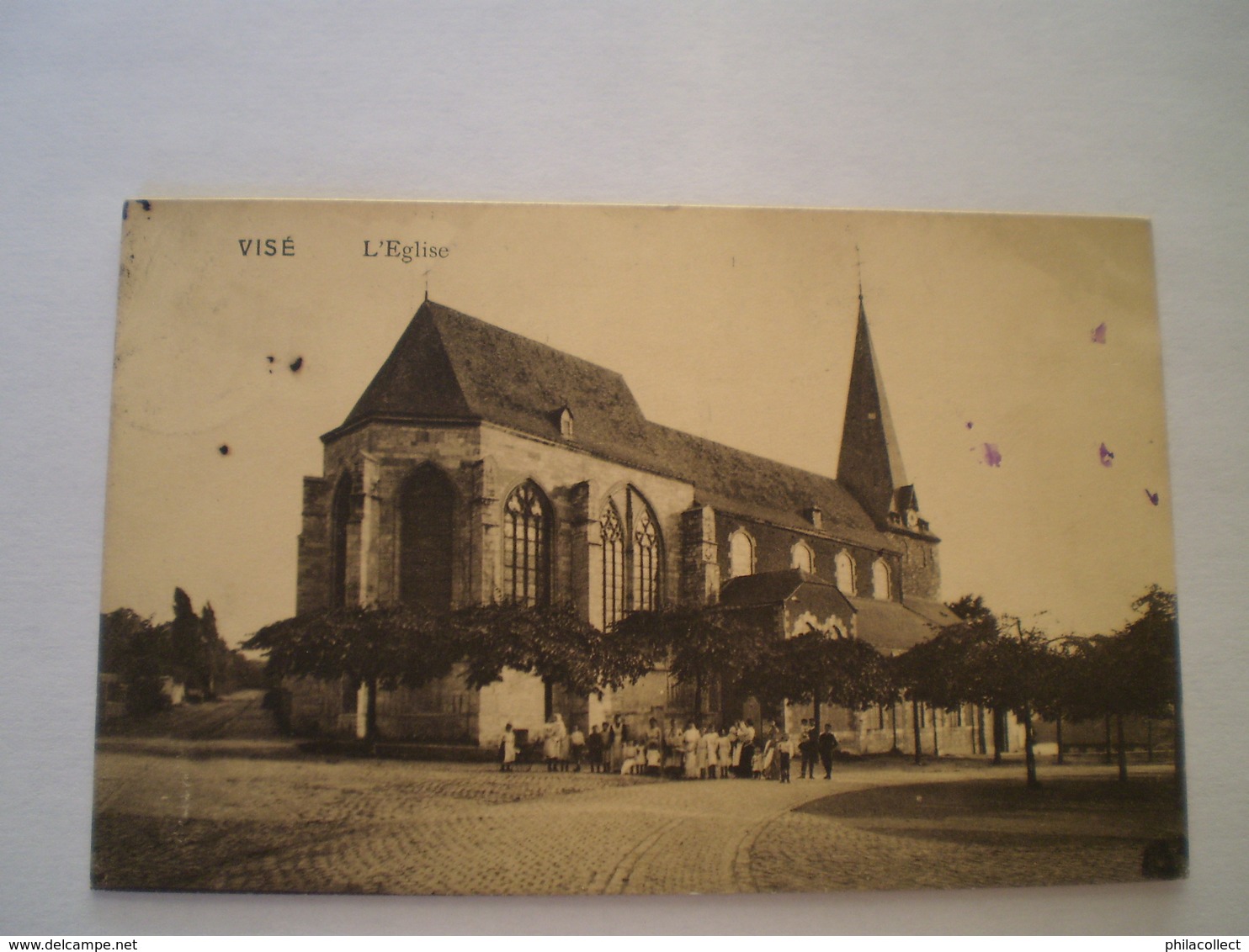 Visé (Liege) Eglise (animee)  1913 - Visé