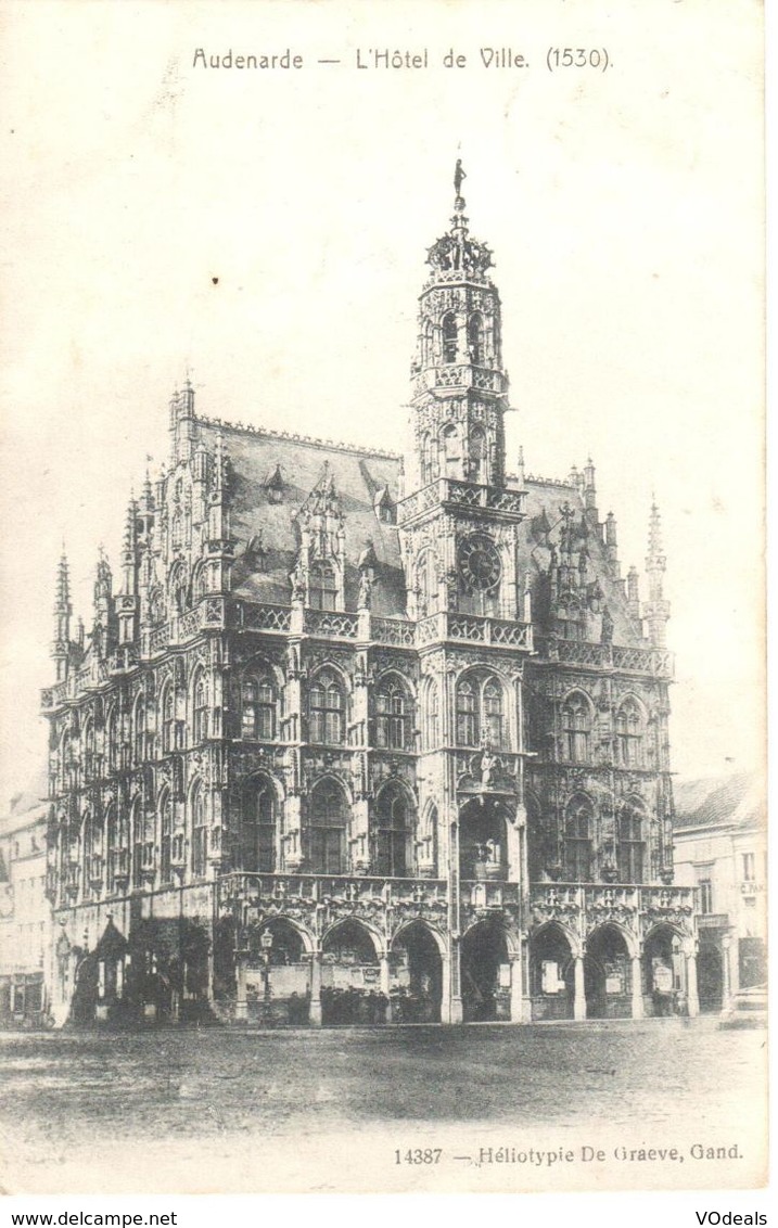 Oudenaarde - Audenarde - CPA  - L'hôtel De Ville - Oudenaarde