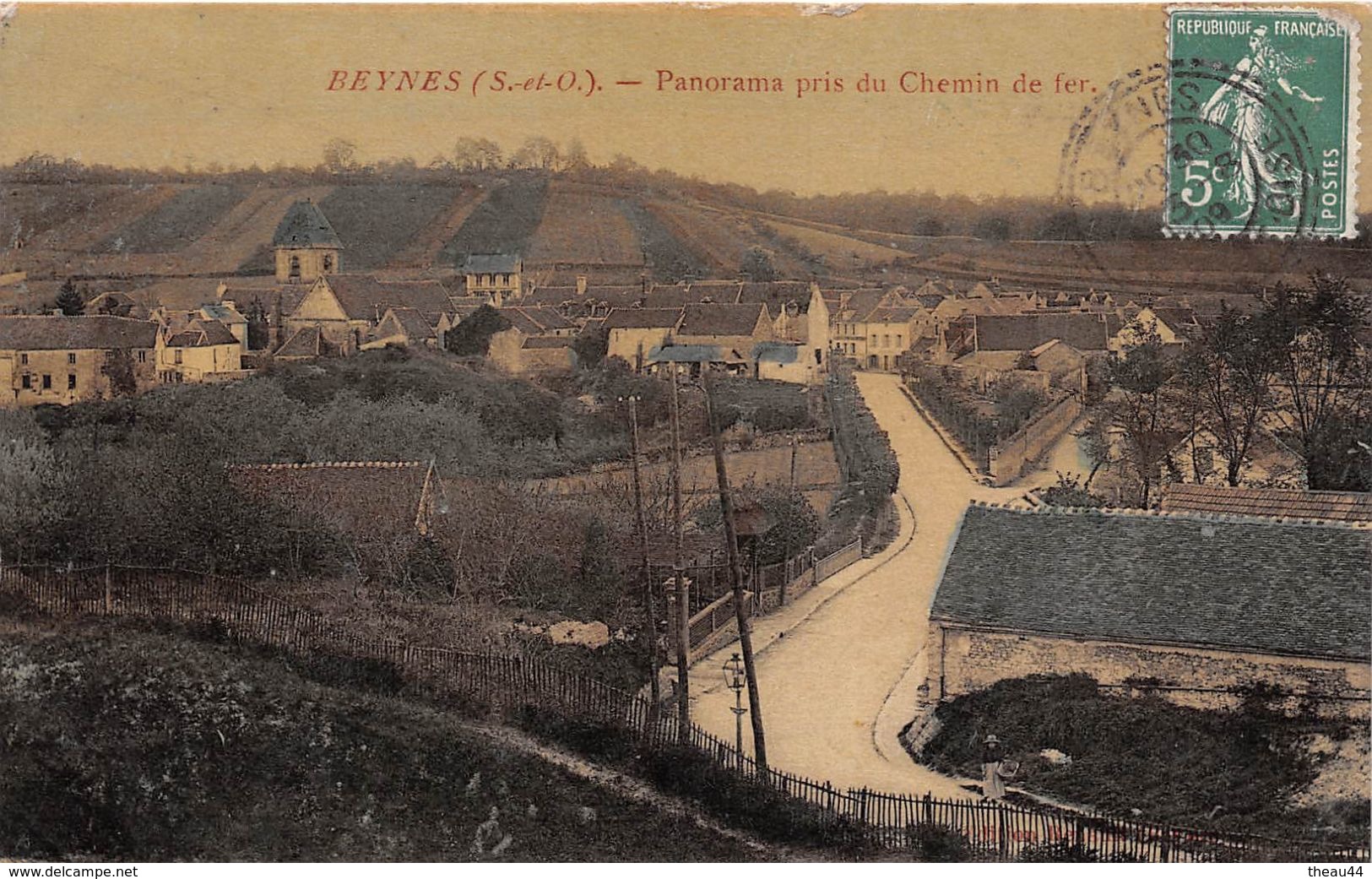 ¤¤   -  BEYNES   -  Panorama Pris Du Chemin De Fer     -  ¤¤ - Beynes