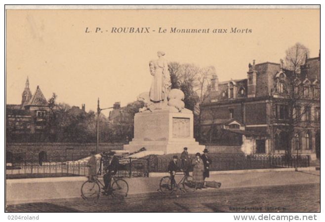 D59 - Roubaix - Le Monument Aux Morts : Achat Immédiat( - Roubaix