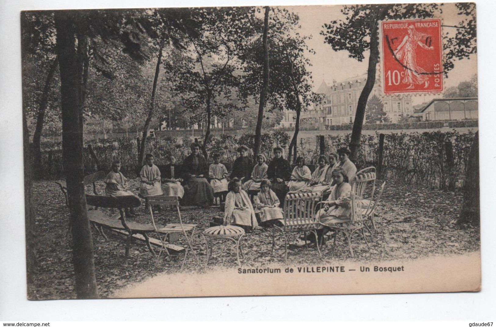 SANATORIUM DE VILLEPINTE (93) - UN BOSQUET - Villepinte