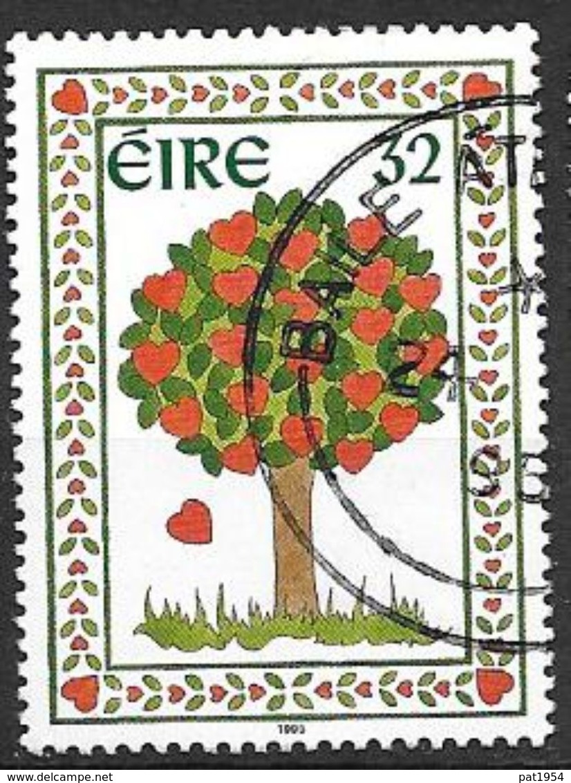 Irlande 1995 N°885 Oblitéré Timbre D'Amour - Usati