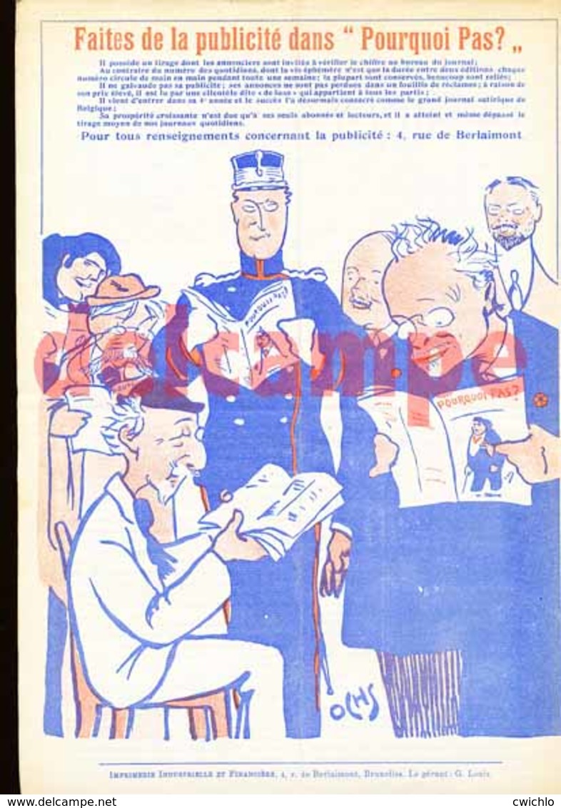 Pourquoi Pas ? 4me Année, N° 166 - 19 Juin 1913 - Mgr. Rutten - Altri & Non Classificati