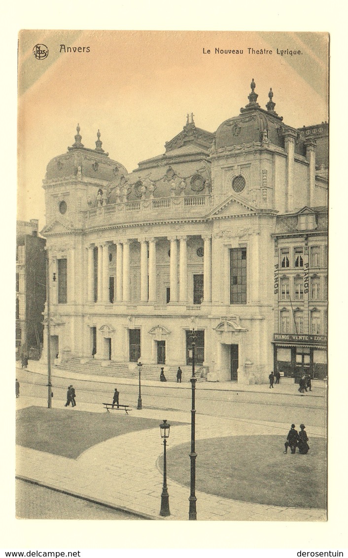 #11900	[Postkaart] Anvers / Le Nouveau Théâtre Lyrique / Nels Serie 25, No. 84 [antwerpen Nieuw Lyrisch Theater Toneel S - Antwerpen