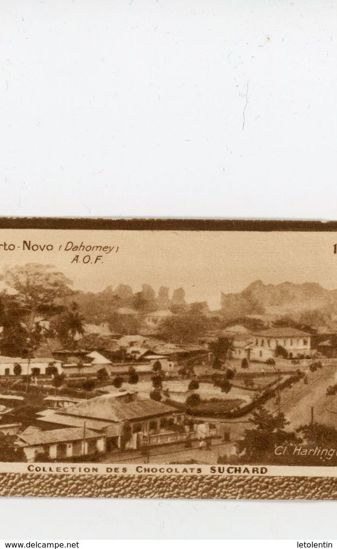 CHOCOLAT SUCHARD - COLLECTION COLONIALE - 128 - A-O-F-, DAHOMEY, VUE DE PORTO-NOVO - Suchard