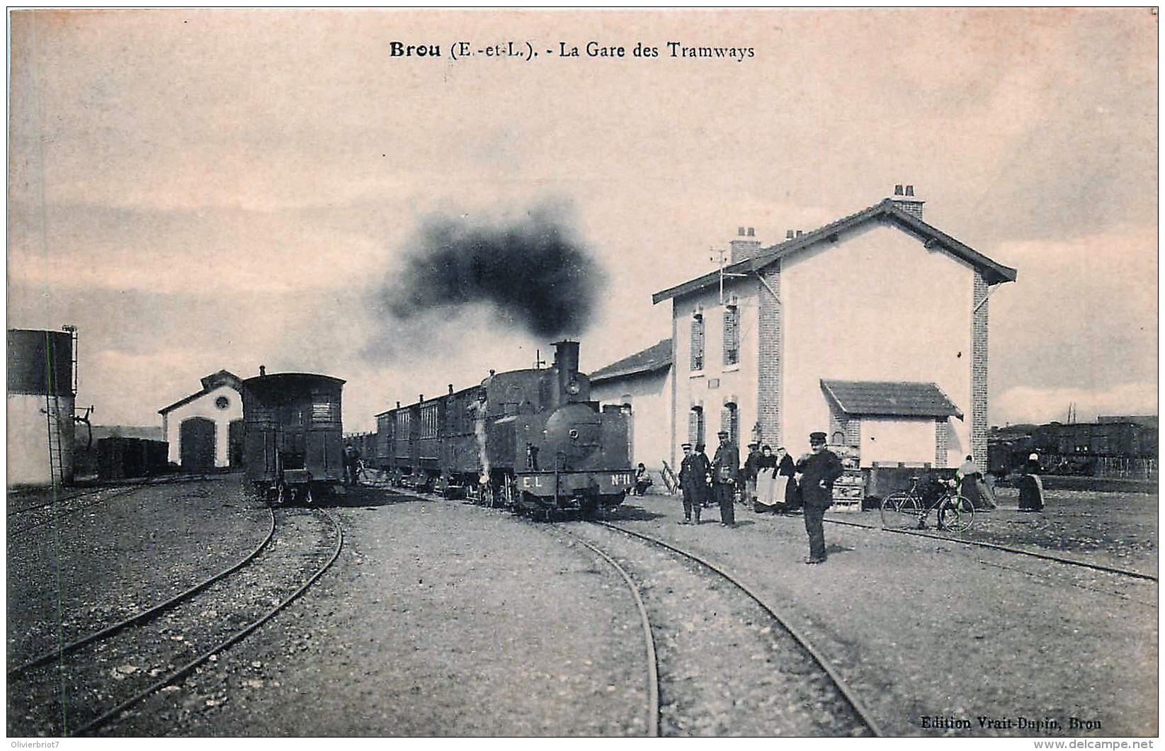 France - 28 - Brou - La Gare Des Tramways - Sonstige & Ohne Zuordnung