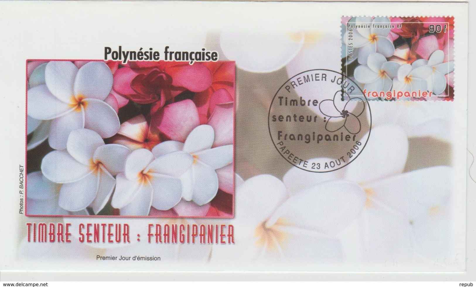 Polynésie Française 2006 Fleurs 775 - FDC