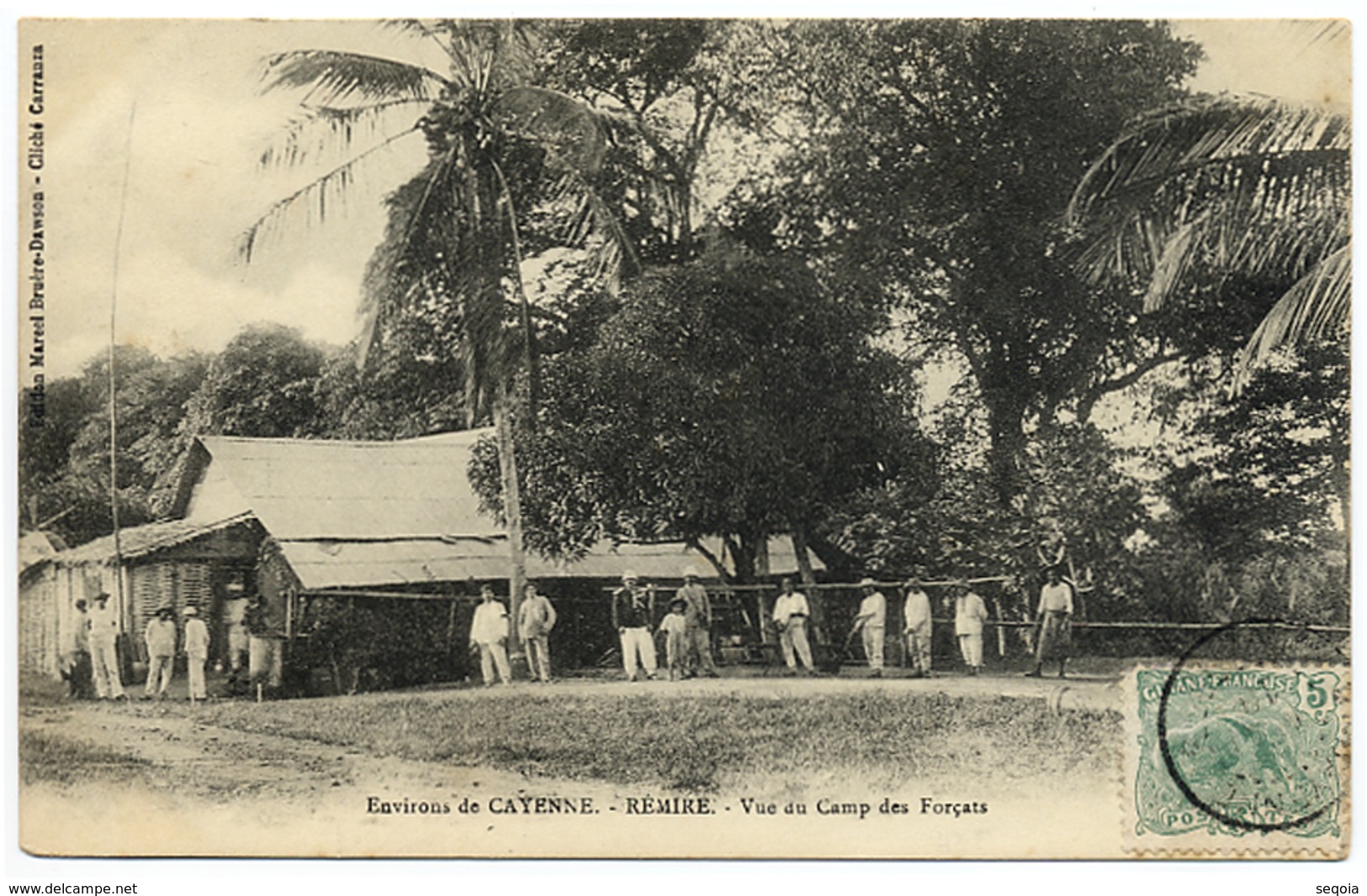 GUYANE - ENVIRONS DE CAYENNE - REMIRE - VUE DU CAMP DES FORCATS - Autres & Non Classés