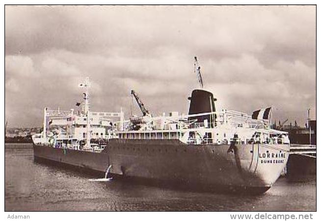 Pétrolier        620        Le Havre.Un Pétrolier à Quai ( Lorraine Dunkerque ) ( 76 ? ) - Pétroliers