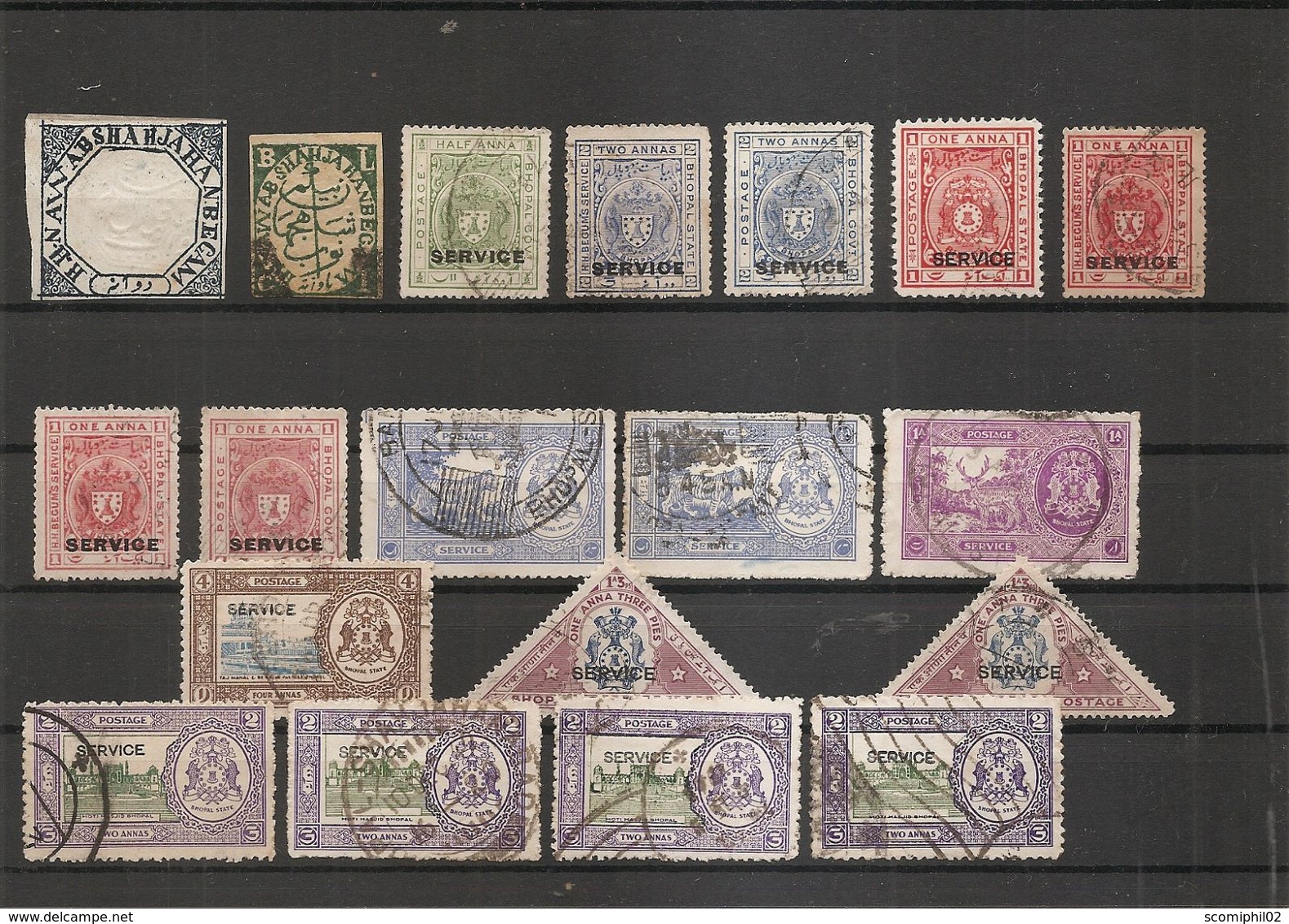 Bhopal ( Lot De Timbres Divers ) - Bhopal