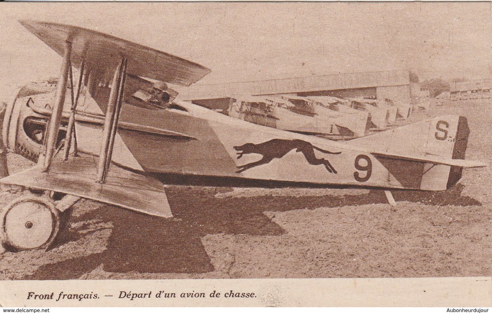 FRONT FRANCAIS Départ D'un Avion De Chasse 798F - Guerre 1914-18