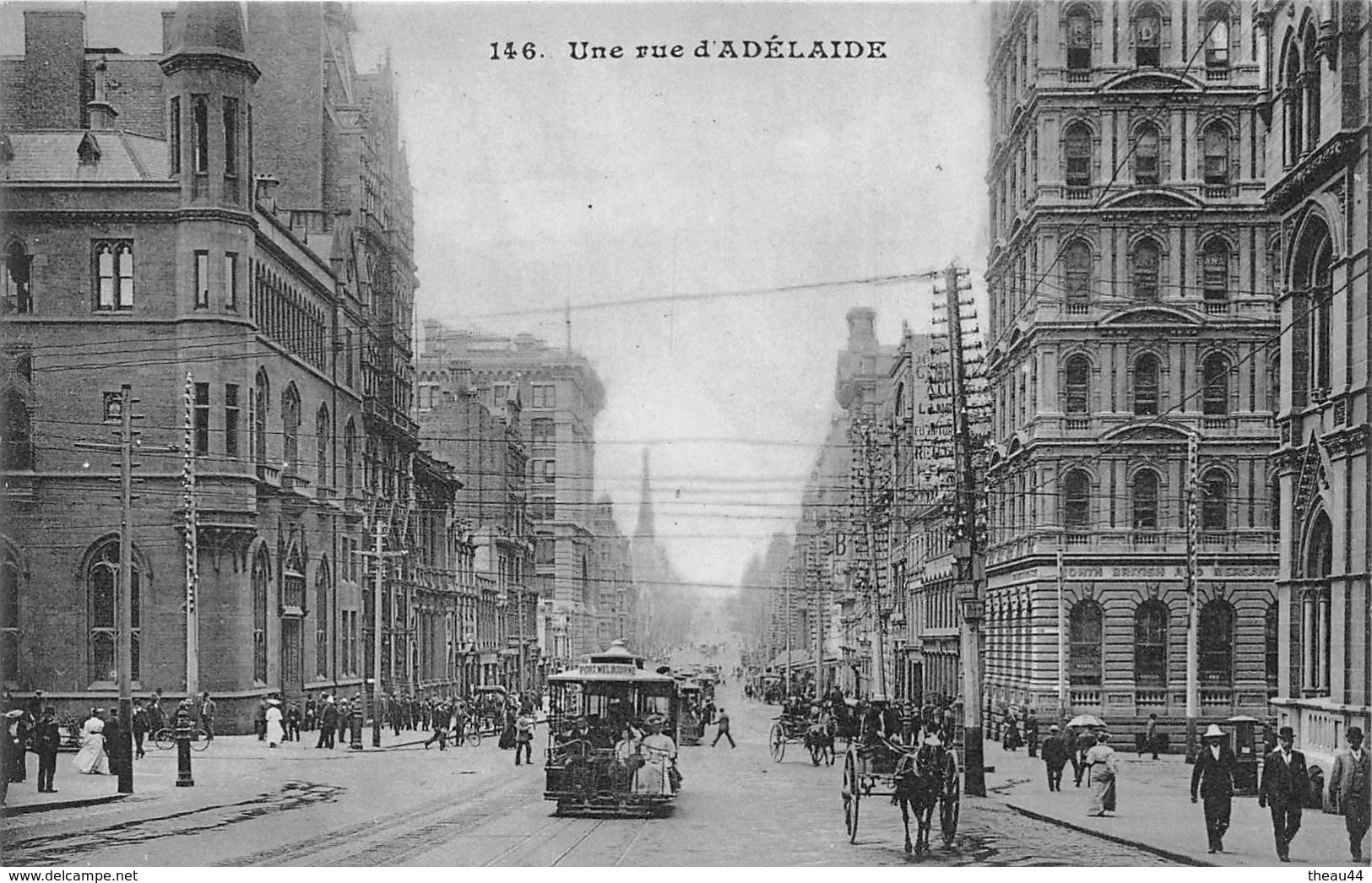 ¤¤    -   AUSTRALIE   -  ADELAIDE   -   Une Rue     -  ¤¤ - Adelaide