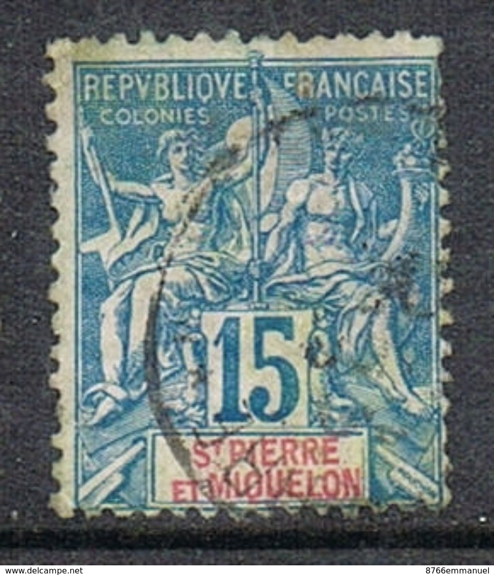 SAINT-PIERRE-ET-MIQUELON N°64 - Used Stamps