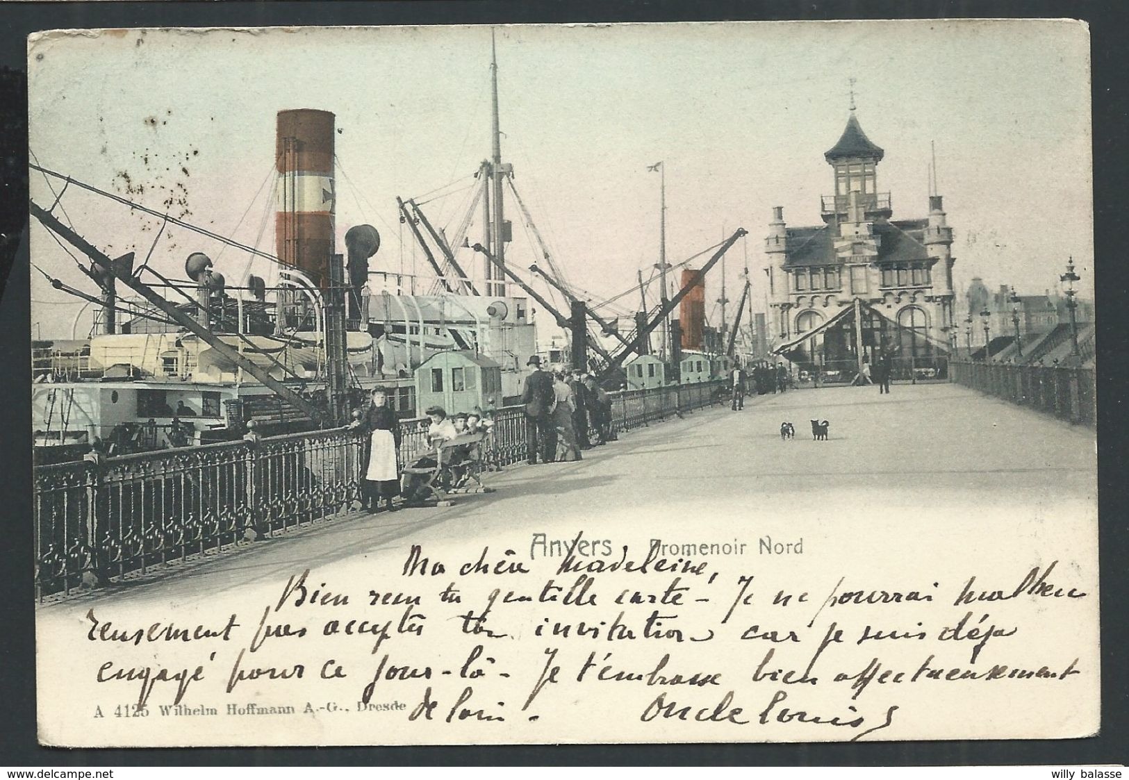 +++ CPA - ANTWERPEN  ANVERS - Promenoir Nord - Couleur 1905  // - Antwerpen