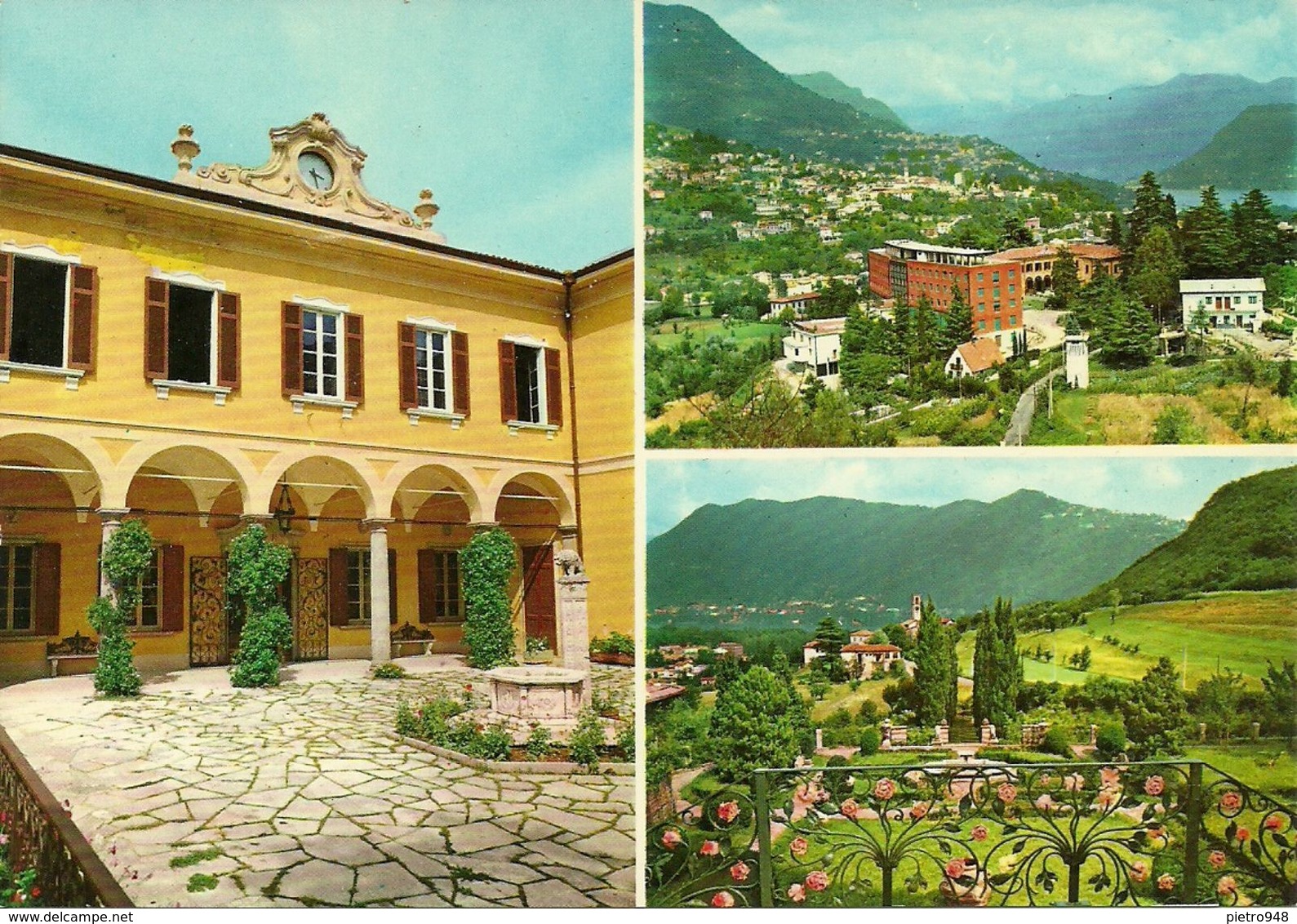 Como Tavernola (Lombardia) "Salesianum" Don Bosco, Via Conciliazione, Vedute E Scorci Panoramici - Como