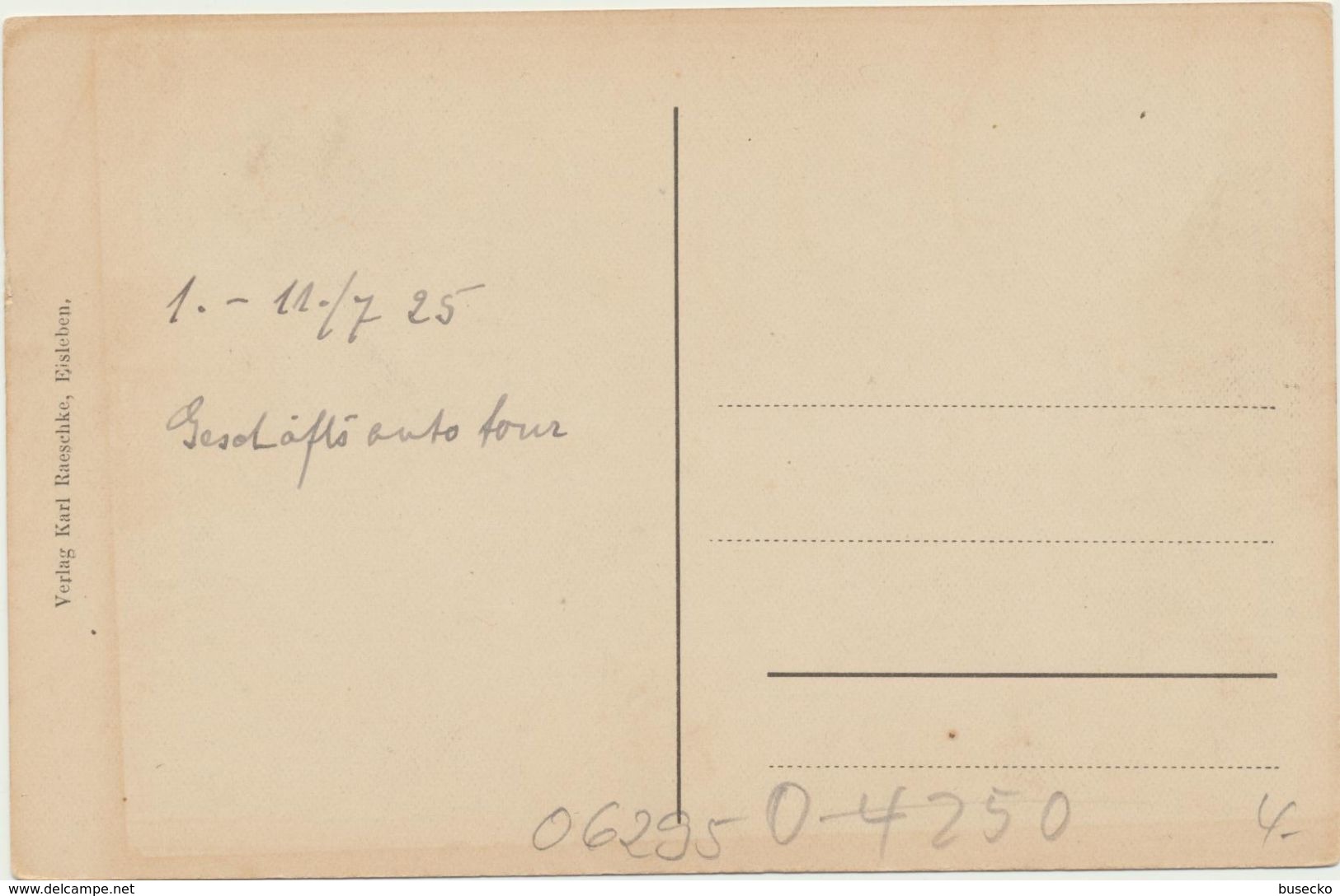 EISLEBEN Luther's Sterbehaus Hofseite - Eisleben