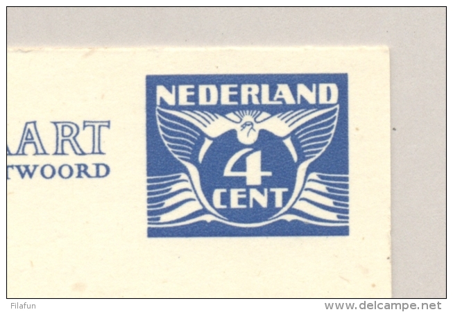 Nederland - 1942 - 4+4 Cent, Briefkaart G270 - Ongebruikt - Ganzsachen